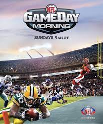Nfl Game Day Morning Tv Poster Nfl Games Nfl Nfl Network