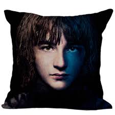 Buy Zesta 3D Cotton Printed Game of Thrones Cushion Cover (California King,  bran-Jon)