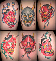 Six Hannya masks, none of which hit the mark on traditional Japanese. Who  nailed it on technical application?