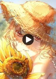 トレンディ花日ガール32のアイデア ひまわり イラスト 絵