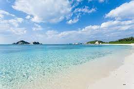 Clearest Waters And Super White Sand Beach Tokashiki Island Japan Relaxing Beach Vacations White Sand Beach Blue Zones