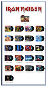 Iron Maiden Discography Icons Ico Png By Albumarticons Classic Rock Albums Rock Band Posters Iron Maiden Albums