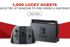 When i say these games are unannounced, i mean they're not even given a name within the database yet, which is a nice. Nintendo Switch Pre Order Gamestop To Open 1 000 Reservations At Random In Stores This Saturday Player One