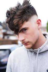 1.8 high fade with shape up and curly hair; How To Get And Manage Wavy Hair Men Menshaircuts Com