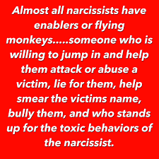 Now that i'd finally graduated, i was sick of it. 12 Flying Monkeys Ideas Flying Monkeys Narcissism Narcissistic Abuse