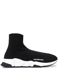 Christian dior referred to balenciaga as the master of us all, and his innovative couture designs made him the go to designer for aristocrats, including the spanish royal family. Shop Black Balenciaga Speed Lt Sneakers With Express Delivery Farfetch