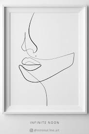 French artist duo dft creates powerful and memorable images with just a single stroke. Simple One Line Drawing Face Illustration Minimalist Original Print Wall Art Abstract Line Fashion Art Simple Line Drawings Minimalist Art Face Illustration