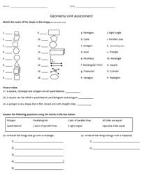 Global unit tests answer key. Unit 1 Geometry Test Worksheets Teaching Resources Tpt
