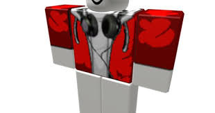 Red Hoodie With Headphones Kreatif Anak Pria