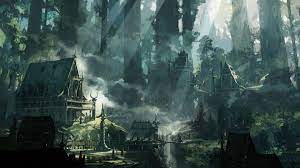 Imgur Com Fantasy City Fantasy Village Fantasy Art