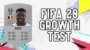Doku fifa 21 is 18 years old and has 4* skills and 2* weakfoot, and is right footed. Jeremy Doku Dynamic Potential Test Fifa 20 Youtube