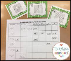 If f(x) represents a rational expression, then y = f(x) is a rational function. Rational Function Worksheet Printable Worksheets And Activities For Teachers Parents Tutors And Homeschool Families