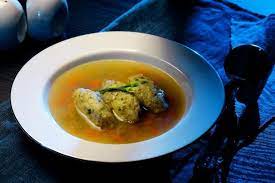 Vegetable Cawl With Herbed Potato Quenelles Recipe On Food52 Recipe Recipes Herbed Potatoes Vegetarian Recipes