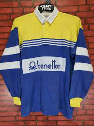 Surf lyfe 05 | rugby shirt, shirts, benetton. Vintage United Colors Of Benetton Color Block Rugby Shirt Polo M Made In Italy Ebay Rugby Shirt Long Sleeve Tshirt Men Shirts