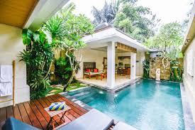 Holiday Villa With Private Pool In Ubud Villas For Rent In Ubud Villa With Private Pool Patio Plans Bali Style Home
