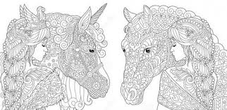 Anti stress zen disegni da colorare per adulti. Immagini Di Unicorni 84 Disegni Da Stampare E Colorare A Tutto Donna