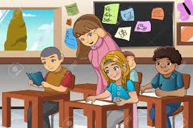 Maybe you would like to learn more about one of these? A Vector Illustration Of Students Studying In Classroom With Royalty Free Cliparts Vectors And Stock Illustration Image 48136928