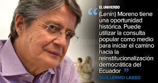 Ver más ideas sobre lenin moreno, morenas, guillermo lasso. Twitter à¤ªà¤° El Universo Guillermo Lasso Le Ofrece Apoyo Legislativo A Lenin Moreno Para Que Llame A Consulta Popular Https T Co U1cots8xag Ecuador Https T Co Aevc01oaoz
