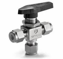 Vanne à bille 3 voies compacte série H-800 : connexion 1/4''