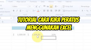 Perhitungan gaji karyawan masuk tengah bulan / prorata sesuai depnaker. Cara Kira Peratus Pendidik2u