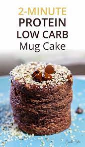 2 Minute Flourless Protein Mug Cake Chocolate Recipe Protein Mug Cakes Low Carb Mug Cakes Protein Powder Recipes