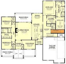 Plan 51785hz 3 Bed Acadian Influenced House Plan With Bonus Room Farmhouse Style House Plans House Floor Plans House Plans Farmhouse