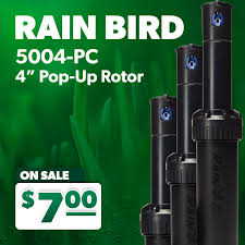 Rain Bird 5004 Pc 4inch Adjustable Arc Rotor For Sprinkler