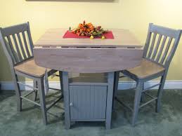A drop leaf dining table gives you flexibility. Dining Room Furniture Kalamazoo Rustic Cherry Dinner Chair Table Two Chair Kitchen Table