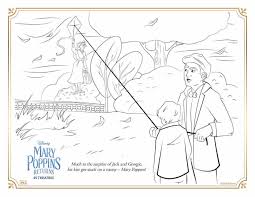 Free Printable Mary Poppins Returns Coloring Activity Sheets Any Tots Coloring Pages Mary Poppins Coloring Pages For Kids