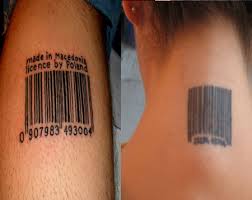 Barcode tattoos are usually done in an ironic tone on the wrist or neck. Barcode Tattoos Designs Ideas Meaning Tattoo Me Now