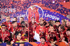 Liverpool were finally handed the premier league trophy in a sensational ceremony on wednesday evening. Watch Liverpool Lift The Premier League Trophy The Liverpool Offside