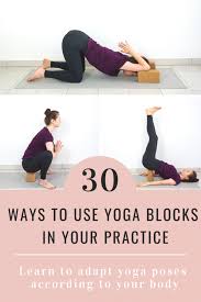 Different materials and color to choose. 30 Ways To Use Yoga Blocks Yoga Bricks Yoga With Uliana