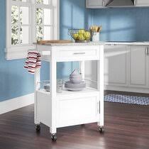 Our kitchen islands and carts save space in your kitchen. White Kitchen Islands Carts You Ll Love In 2021 Wayfair