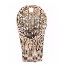 Customize (any color as your like) size: Beautiful Rattan Wall Floral Basket 11 Long X 6 Wide X 19 5 High European Splendor