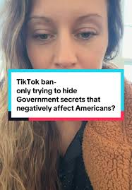 What if the TikTok ban isn’t about protecting us, but about keeping secrets  from us? 🤔 Maybe, just maybe, the Chinese are trying to help us see what’s  really going on. 👀 Thoughts? Let’s discuss. ...