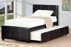 There is plenty of storage for anything you need, and the bed comes in many sizes. Twin Or Full Platform Bed With Trundle Espresso Finish F9214 Casye Furniture