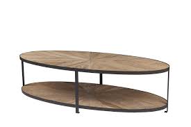 Can used for placing a variety of accessories or things, such as your laptop, magazines, books, remote control or other things smooth conical legs are a classic feature of medieval modern. Hudson Bay Oval Reclaimed Wood Coffee Table