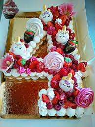 Number Cake Licorne Gateau D Anniversaire Enfants Recette Patisserie Dessert Gourmand