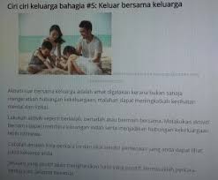 6 penyebab homoseksual di indonesia. Ciri Ciri Keluarga Bahagia Aadk Daerah Batang Padang Facebook
