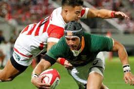 Marx, kitshoff, koch, snyman, mostert, louw, jantjies, f. Test Match L Afrique Du Sud S Impose Facilement Au Japon Rugby 365