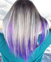 21 Silver Hair Looks That Will Make You Want To Go Gray This Christmas Hidden Hair Color Peekaboo Hair Colors Undercolor Hair