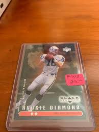 Rookie cards of peyton manning, randy moss, brian griese, ahman green and many others! Peyton Manning Rookie Diamond Card 1425 2500 Estatesales Org