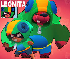 For the #leonskinartcon1 ,i decided to do a realistic skin/version of leon. New Skin Idea Leonita Brawlstars