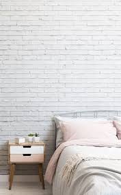 White Brick Wallpaper Mural Murals Wallpaper White Brick Wallpaper Bedroom Brick Wallpaper Bedroom White Brick Wallpaper