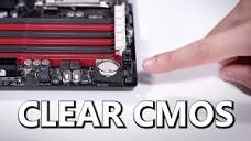 How To CORRECTLY Clear Your CMOS - YouTube