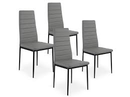 Profitez de prix ikea toute l'année √. Lot De 4 Chaises Strip Gris Vente De Chaise Conforama