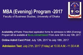 Cumulative grade point average (cgpa): Dhaka University Emba Admission Procedure Mba Evening Program Mba Evening Is An Addition Approved By The Academic Council On 20 Oct 2001 The Existing Academic Programs Of The Faculty Of Business
