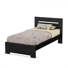 Stratton storage platform bed with baskets. Full 54 Inch Black Oak South Shore Flexible Platform Bed With Storage And Baskets Home Kitchen Furniture Sostulsa Com
