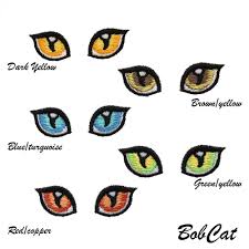 Cats Eyes Embroidery Eye Design Cartoon Eyes Patch Plush Animals Action Figures Monsters Amigurumi Animal Eyes Safety Eyes Lilcuddles Cartoon Eyes Plush Animals Animal Action