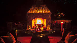 Only electric fireplaces rated for outdoor use can be used outside. Outdoor Fireplace Outside Fireplace Backyard Fireplace Patio Fireplace Raritan Nj
